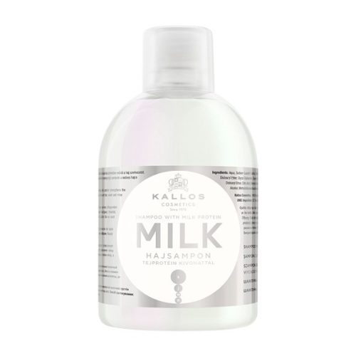 KJMN MILK Hajsampon tejprotein kivonattal 1000ml Száraz hajra