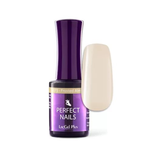 Perfect Nails LacGel Plus +073 Gél Lakk 8ml - Frosted Almond - Best of MakeUp - Miss Bonbon