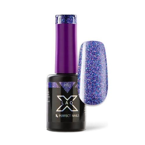 Perfect Nails Lacgel LaQ X Gél Lakk 8ml - Royal Night X051 - Flash Reflect #2