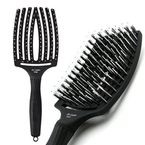 Olivia Garden Finger Brush Combo L Large Black