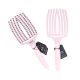 Olivia Garden Finger Brush Combo L Large Pastel PINK