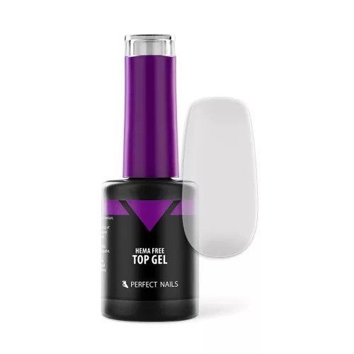 Perfect Nails Hema Free TOP Gel - 8ml Hema mentes fényzselé