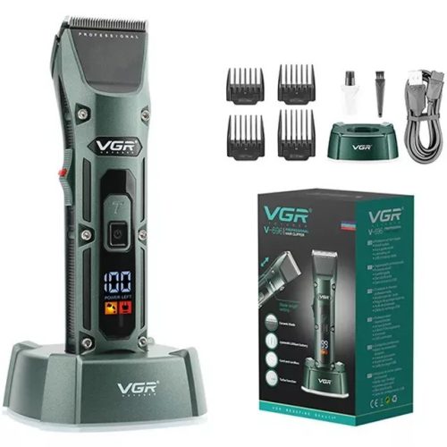 VGR Professzionális Haj és Szakállvágó Cordless Hair Trimmer Clipper V-696