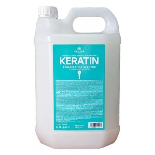 KJMN Keratin Sampon 5000ml/5L Tejproteinnel