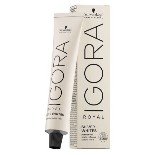 Igora Royal Silver Whites Krémhajfesték 60ml Grey Lilac